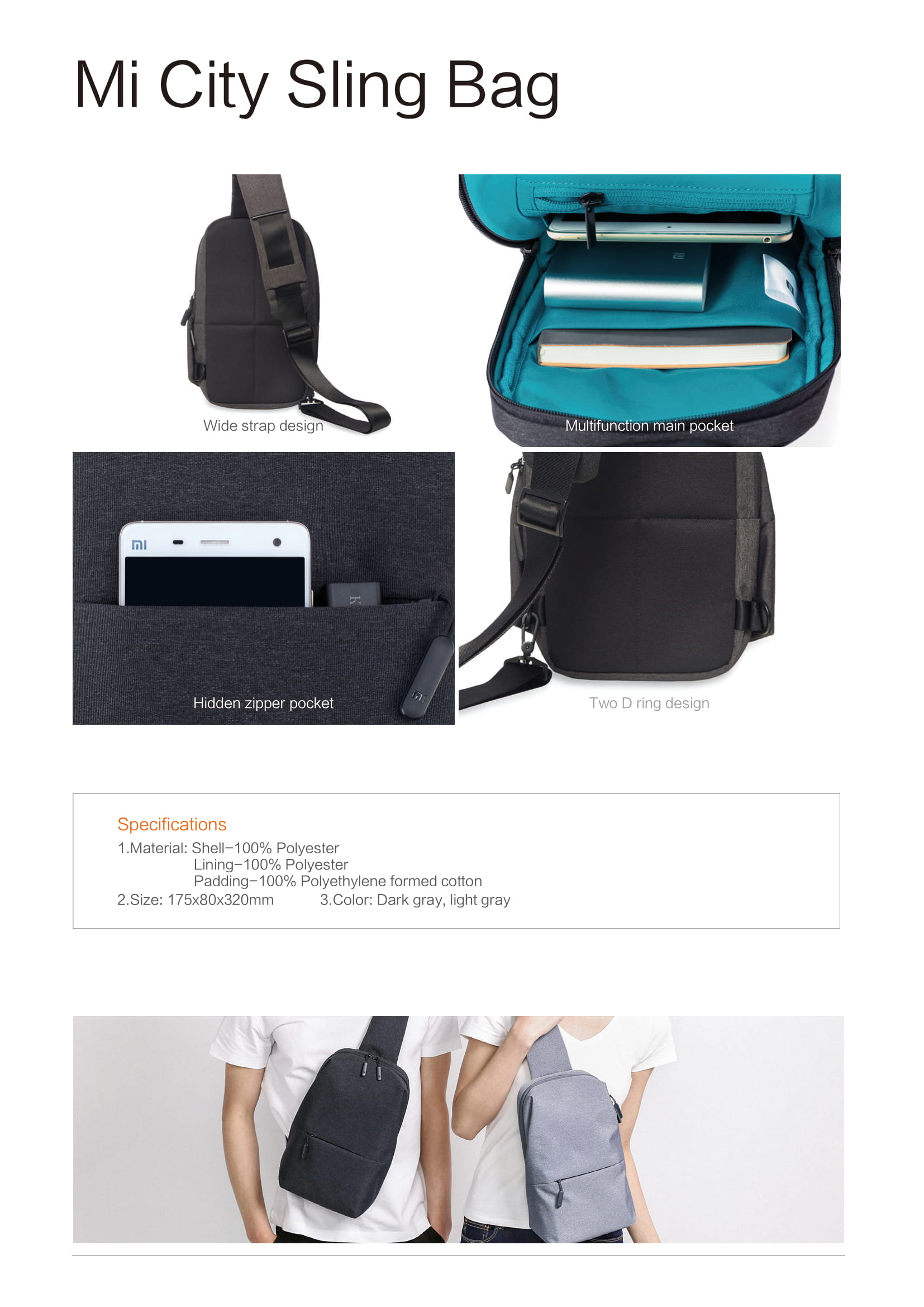 mi city sling
